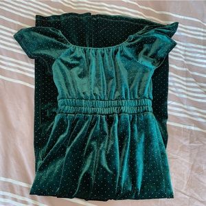 Velvet Green Jumper Size 8